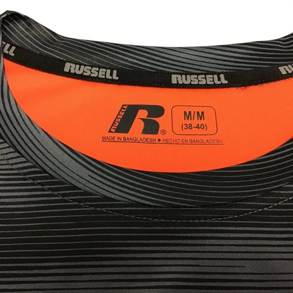 FAMU Florida A&M University Rattlers Gray & Orange Mens Moisture Wicking Shirt M - Picture 4 of 4